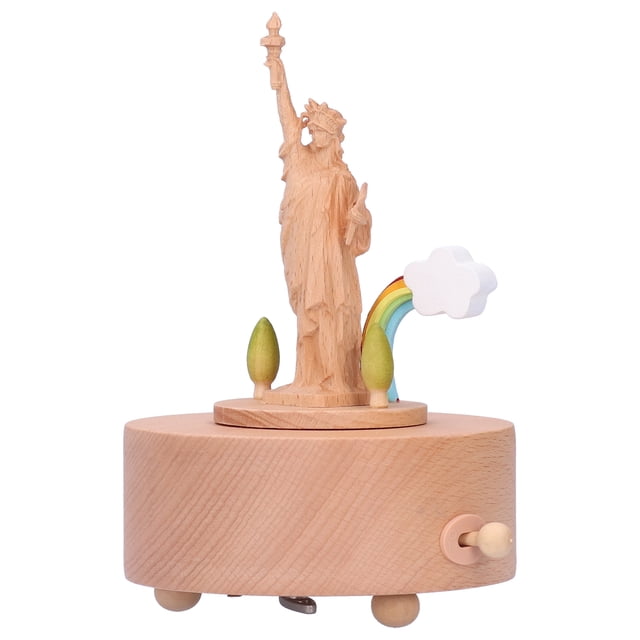 Caja De Música, Caja De Música Giratoria, Exquisito 3D Para Regalos De Cumpleaños, Decoración Del Hogar ANGGREK IA3115