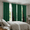 Emerald green, variant on QIANLI 4-piece 100% light-blocking and heat-insulating curtains, made from high-quality polyester, create a dark environment, machine washable, suitable for bedrooms, living rooms and outdoor use