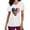 Scrubs-White, variant on Scrubs for Women Usa Flag Heart Print V-Neck Nursing Scrubs Quick-Dry Breathable Scrub Tops Loose Fit Wrinkle Resistant Healthcare Uniform