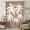 Brown, White, Sepia, variant on Tropical Palm Tree Sheer Curtains 72" Long for Living Room, Vintage Sage Green Exotic Botanical Plants Light Filtering Privacy Drapes, Breathable Semi Sheer Window Treatment for Bedroom Dining Room