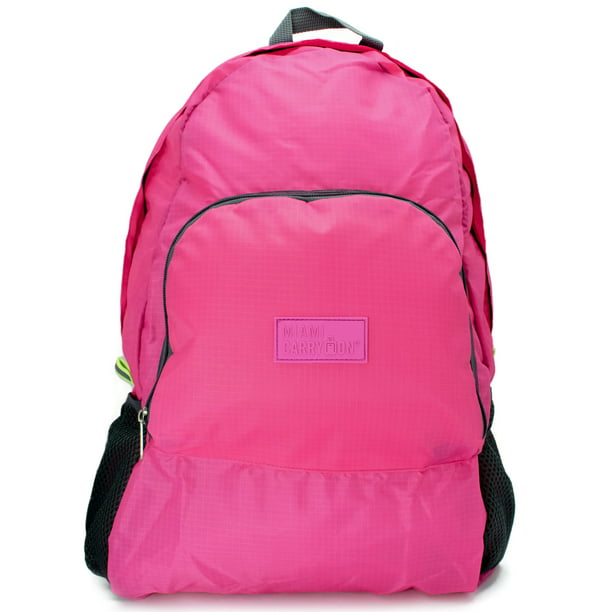 Miami CarryOn Water-resistant Foldable Backpack/Daypack - Walmart.com