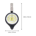 thumbnail image 4 of Miangastore Map Measurer Mini Outdoor Map Measure Distance Calculator Mapping Tool Metal Measuring Wheel for Field Exploration Hunting, 4 of 8