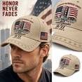 thumbnail image 7 of Yungyresw Unisex Baseball Caps Adjustable Strap Anniversary USA Hat Never Forget Memorial Caps Patriotic American Flag Sun Hat F One Size, 7 of 7