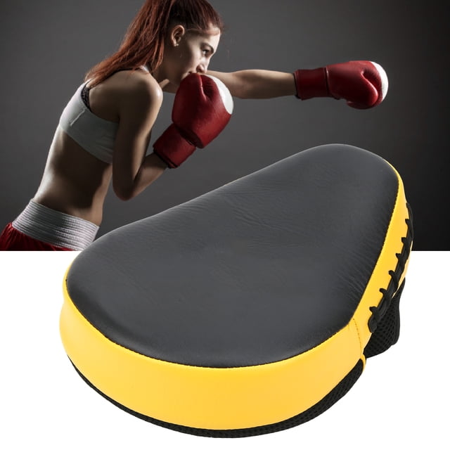 Taekwondo Punching Pad, Almohadilla de Boxeo Transpirable, Negro de Alta Densidad de Alta Densidad Resistente A PU Durable Para Taekwondo Karate Muay Thai Wing Chun