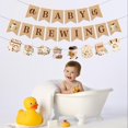 thumbnail image 4 of Set de pancartas para baby shower con temática de «Un bebé está preparando café», 4 of 7