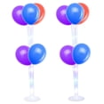 thumbnail image 1 of Light Up Balloon Stand Kit 2pcs Balloon Stick Holder with 3 Light Modes with Colorful Light String for Birthday Wedding Anniversary Baby Shower Party Decoration, 1 of 11