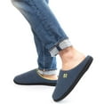 thumbnail image 3 of Ravelier Men's Original Dual-Tone Memory Foam Slipper, 3 of 7