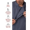 thumbnail image 3 of Chaqueta de Chef Hartford para Hombre Chef Works Azul Talla XS, 3 of 4
