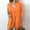 Orange, variant on WXLWZYWL Womens Suits Blazer and Pants Solid Long Sleeve Cardigan Coat Pocket Vest Shorts Suit Orange