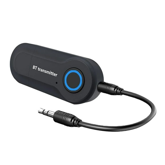 Cateissary Bluetooth 4.0 Audio Receptor Transmisor Mini Estéreo Bluetooth AUX USB 3.5mm Jack TV PC Adaptador inalámbrico Cables de audio/vídeo