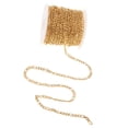thumbnail image 1 of Cadena Rollo Collar Sunnimix Acero Inoxidable Accesorios de Joyería para Hombres Mujeres 6 metros 3mm, 1 of 8