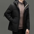 thumbnail image 2 of Chaquetas con capucha de plumón de pato, chaqueta corta de plumón, ropa de diseñador para hombre 2024, abrigo frío para hombre para invierno, chaquetas acolchadas ligeras, 2 of 5