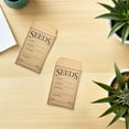 thumbnail image 4 of Raindrops 50Pcs Compact Kraft Paper Envelopes for Seeds and Small Item Storage with Adhesive Seal, 4 of 7