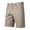 A Beige, variant on Men's Cargo Shorts Summer Casual Straight Shorts Outdoor Hiking Sports Shorts Lightweight Solid Button Up Shorts Green 30
