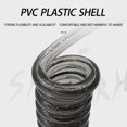 thumbnail image 3 of 2pcs Coiled Steel Wire Retractable Lanyard Heavy Duty Safety Rope Boating Fishing Tools Lanyards Fishing Accessories, 3 of 4