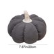 thumbnail image 3 of Mom's Best Almohada con forma de calabaza, almohada redonda de terciopelo premium, cojín de felpa azul para sofá cama, cojín para asiento elevador de coche., 3 of 6