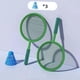 thumbnail image 2 of Juego de Raqueta de Tenis DYNWAVEMX para Niños Verde Raquetas de Bádminton, 2 of 7