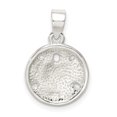 thumbnail image 4 of FB Jewels Sterling Silver Polished Sand Dollar Pendant, 4 of 4