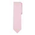 thumbnail image 2 of Jacob Alexander Men's Solid Color 2.75 inch Width Slim Neck Tie - Bridal Pink, 2 of 6