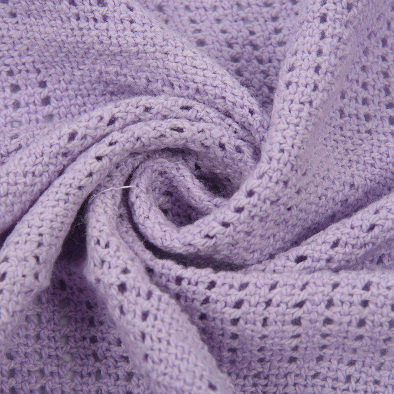 Baby Newborn Soft 100% Cotton Blanket Wrap Pram Bed Cot Pushchair Basket 