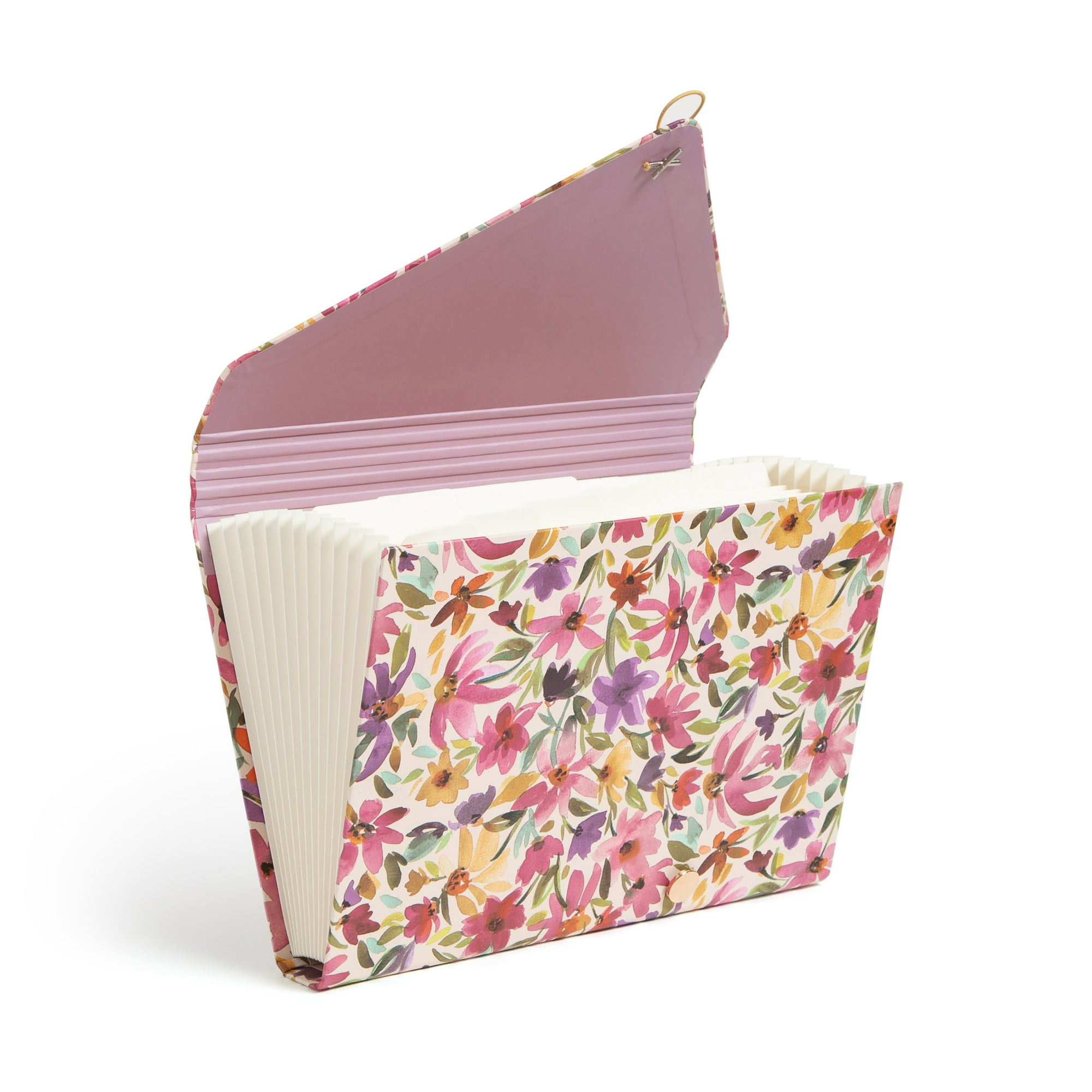U Brands 13 Pocket Expandable File, 13'' x 9.18'' x 1.47'', Letter Size, Multicolor
