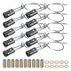 thumbnail image 1 of Portalámparas de base candelabro Uxcell, 10pcs portalámparas E12 sin llave listados por UL, 2.8", 1 of 6