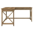thumbnail image 3 of Pemberly Row Bureau en L 60W en Pin Récupéré - Bois d'Ingénierie, 3 of 8