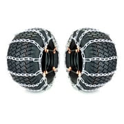 2-Link Tire Chain and Tightener Kit 20x8.00-8 20x8.00-10 20x9.00-8 21x7.00-10