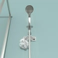 thumbnail image 4 of Hiroekza Suction Shower Head Holder Adjustable Relocatable Handheld Showerhead Holder - Plastic for Bathroom, Camping, Gym - No Punch Installation Required Gray, 4 of 6