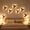 A, variant on VANLOFE Wooden Wall Decor Set of 7 Dove of Peace Press On Wall Art with Soft LED Light for Living Room Bedroom Hallway Home
