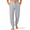 Grey, variant on EKOUAER Men's Pajama Pants, Lightweight Loungewear, Comfy Jogger Sleep Pant Long Pj Bottoms with Drawstring & Pockets