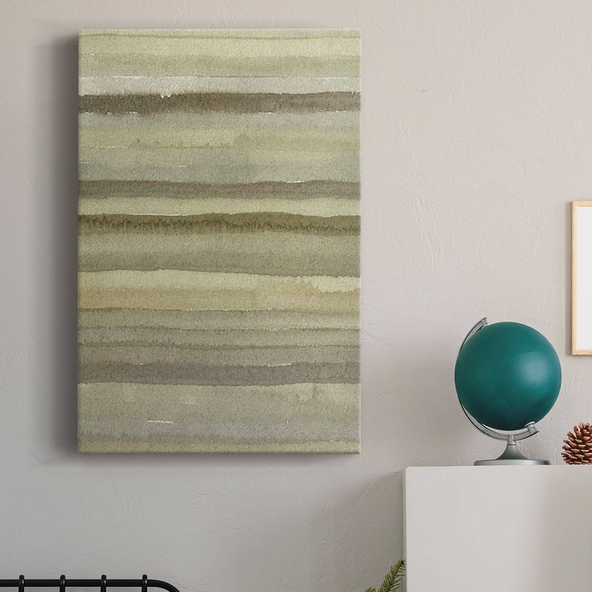 Lines in Neutral II Premium Gallery Wrapped Canvas - Ready to Hang