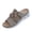Gray, variant on Women's Wedge Slippers Fish Mouth Thick Bottom Open Toe Breathable Lightweight Non Slip Soft Sole Cushion Daily