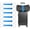Blue, variant on 6 Pcs Adjustable Luggage Bungee Straps, Elastic Suitcase Connector Belt for Attaching Duffle Bags