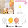 thumbnail image 2 of 30inch Daisy Number Balloon Set，White Daisy Flower Balloon Daisy Party Decorations，Birthday Party Decorations, 2 of 8