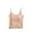 Khaki, variant on Tnhcen Women's Short Solid Modal Camisole Built-in Bra Padding, Adjustable Straps Sleepwear Loungewear for Home & Outdoor S-XL