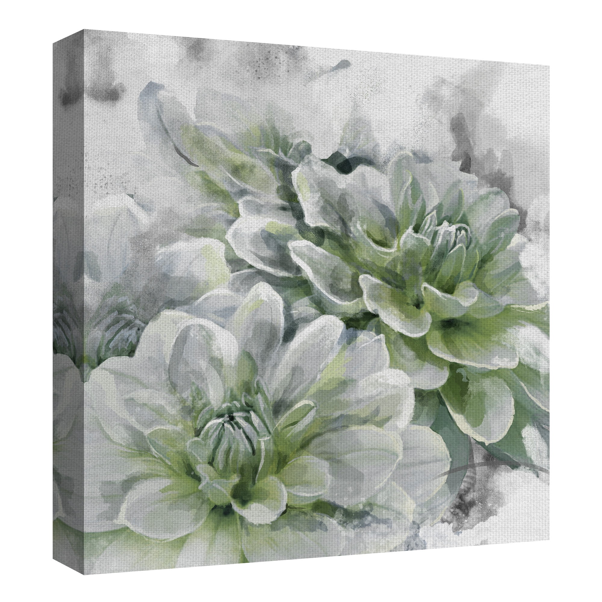 Masterpiece Art Gallery Angelica The Dahlia By Studio Art Canvas Art Print 24" x 24"