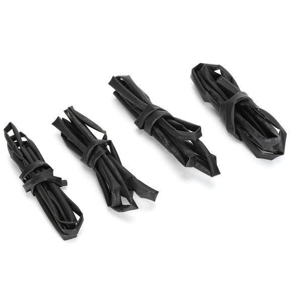 Juego de tubos termorretráctiles de 4 tipos de poliolefina de 3 mm, 4 mm, 5 mm y 6 mm, longitud de 1 metro