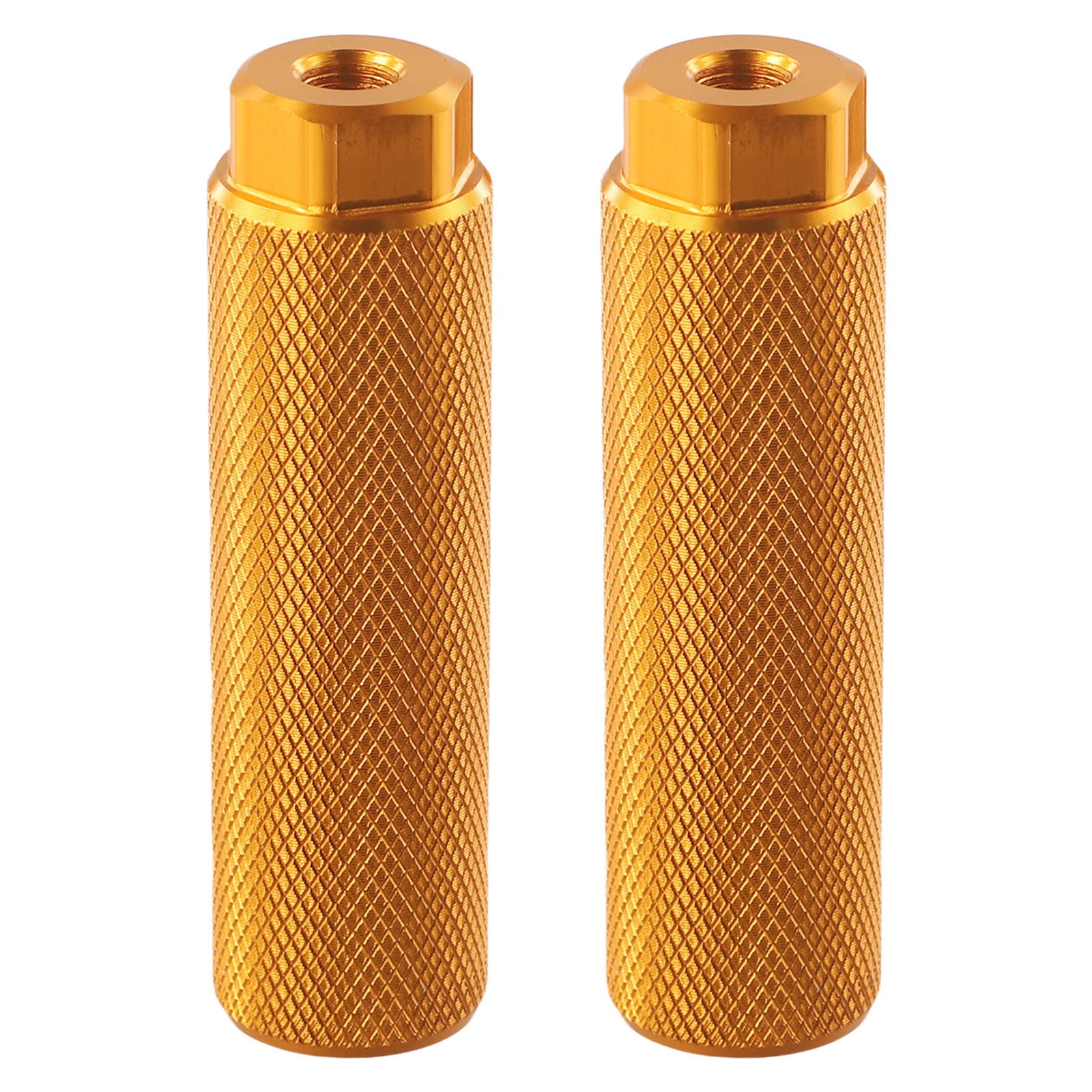 Bike Pegs Aluminum Alloy Anti Skid Lead Foot forBMX Bike Fit 3 8 inch Axles gold Walmart