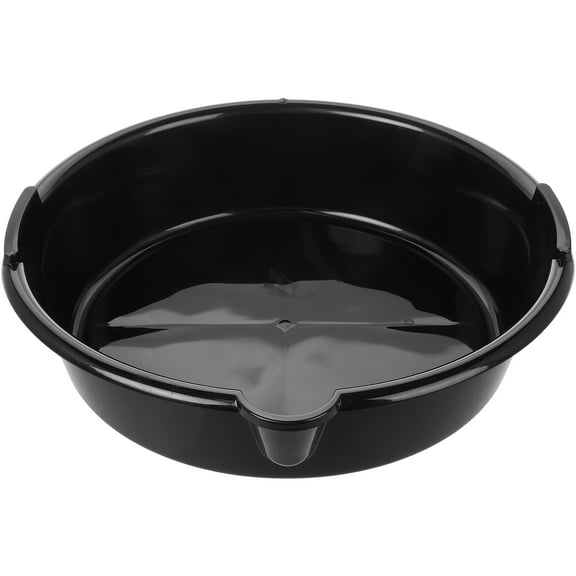 FUTUREORYY Prevent Oil Spills Tray Black 1Pack 14.54X14.54X3.14In