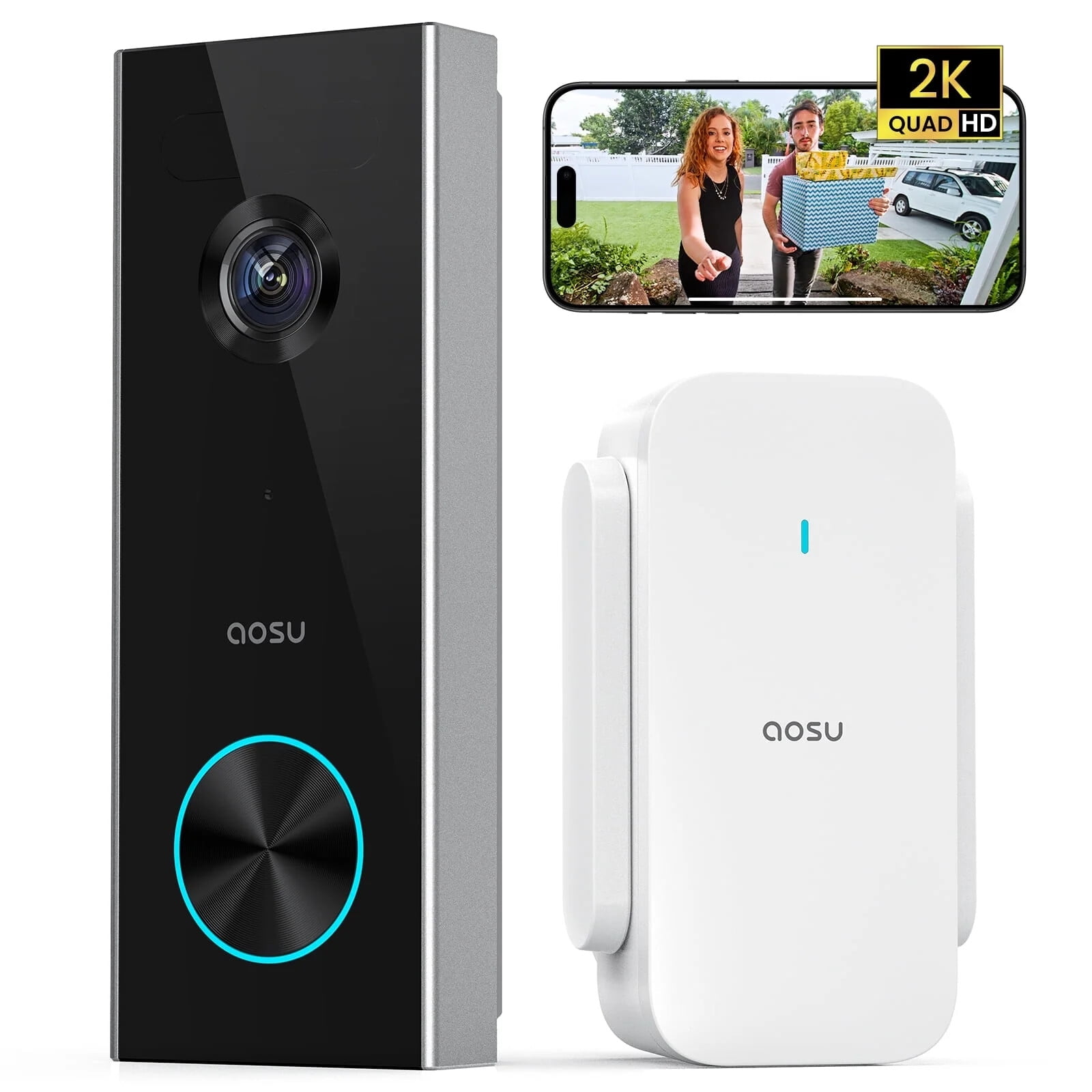 Anker eufy Security, Wireless Video Doorbell (Battery-Powered