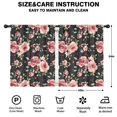 thumbnail image 2 of Blackout Kids Curtains,Pioneer Flower Floral Print Pattern Childrens Insulated Curtains Set Of 2,Bedroom Essentials,Toddler Room Decor 42"x54", 2 of 5