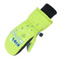 thumbnail image 4 of Guantes de esquí para , de invierno impermeables de largo, guantes de nieve para , niñas y , esquí, snowboard, actividade - Verde XS Sunnimix niños guantes de esquí de invierno, 4 of 5