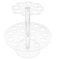 thumbnail image 2 of Transparent Acrylic 2-Tier Ice Cream Cone Holder Stand for Displaying Food 8.66 x 8.66 x 15.9 Inches, 2 of 5