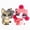 #2291 #1953, variant on 2 PCS Minilpsshop Little Pet Toy Figure Mini Collie #1262 Shorthair Cat #339 and Accessories