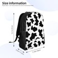 thumbnail image 4 of Fotbe Milk Cow Travel Laptop Backpack, Business Slim Sturdy Laptops Backpack, Water Resistant College School Computer Bag Gift for Men & Women Fits 15.6 Inch Notebook, 4 of 8