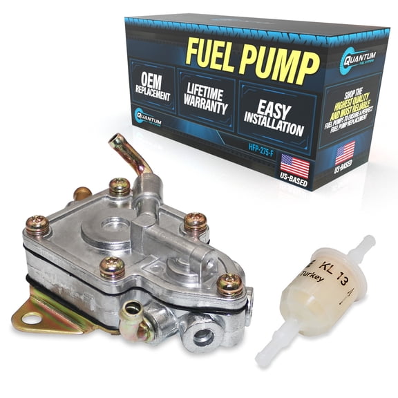 Quantum OEM Replacement Fuel Pump Genuine Mahle Filter for Yamaha Rhino 450 Carbureted 2008-2009, Replaces 5UG-13910-01-00