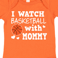 thumbnail image 4 of Inktastic I Watch Basketball with Mommy Boys Baby Bodysuit, 4 of 5