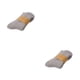 thumbnail image 2 of Minnieouse Calcetines de invierno para hombre, gruesos, cálidos, suaves, cómodos, de Color sólido, medias medias, reutilizables, suministros de gris claro 2Conjunto, 2 of 6