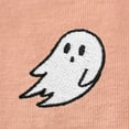 thumbnail image 2 of Dalix Ghost Embroidered Soft Cotton Short Sleeve T Shirt Womens in Terracotta S Small, 2 of 5